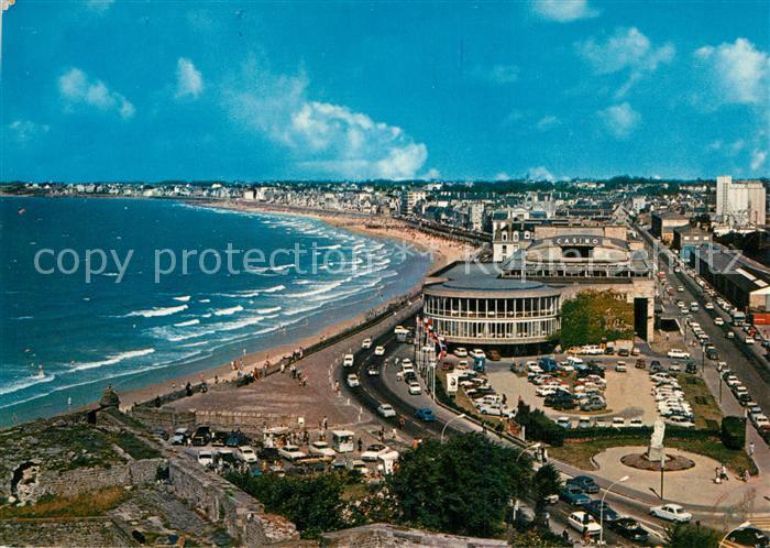 Saint-Malo 35 La grande Plage et le Casino