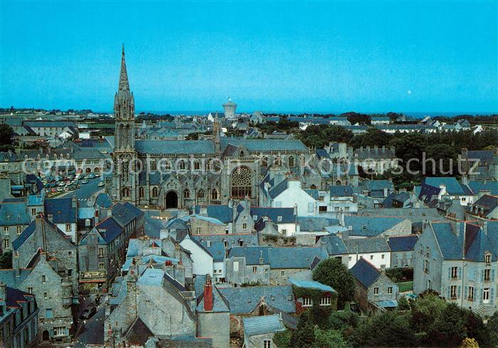 Saint-Pol-de-Leon Vue generale et Eglise