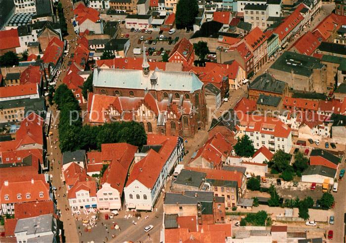 Haderslev Hadersleben Domkirche Fliegeraufnahme