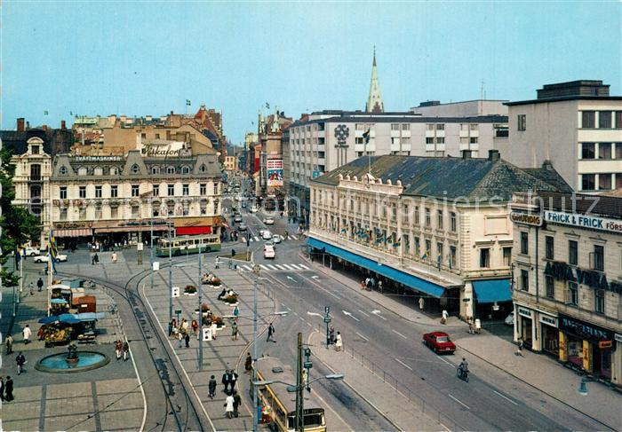 Malmoe Gustav Adolfs torg och Soedergatan