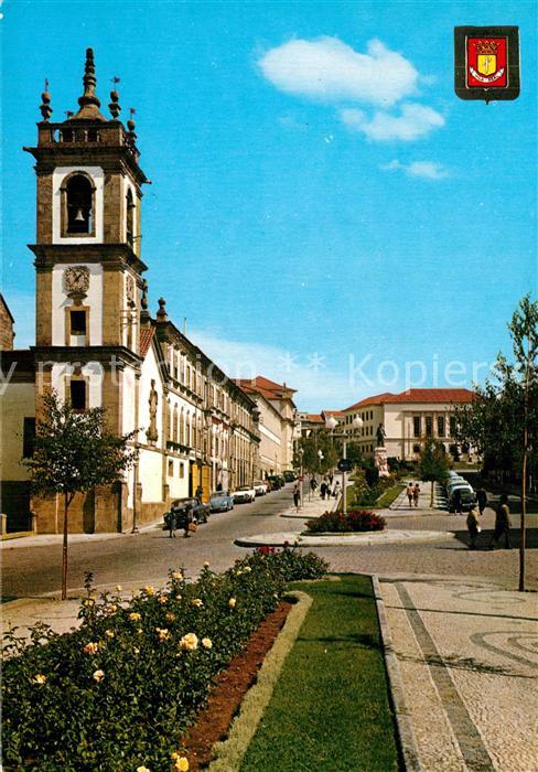 Vila Real La Seo Cathedral and Carvalho Araujo Avenue