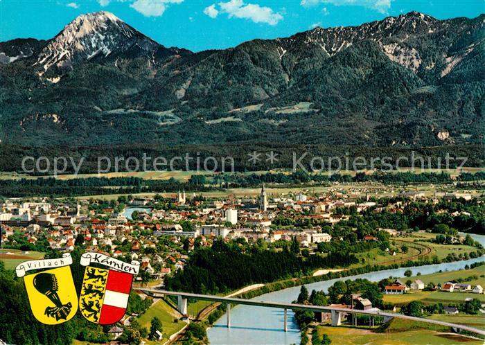 Villach Kaernten mit Mittagskogel