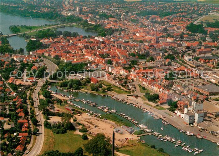 Haderslev Hadersleben Lystbadehavn Fliegeraufnahme