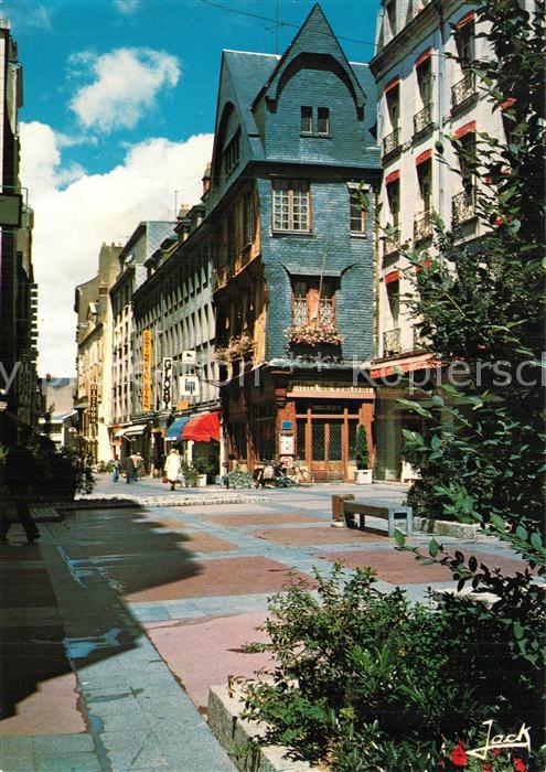 Nantes Loire Atlantique La rue pietonne