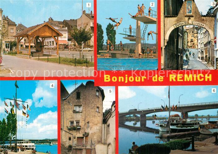 Remich Ancienne pressea fruits Piscine Porte Saint Nicolas Princesse Marie Astri