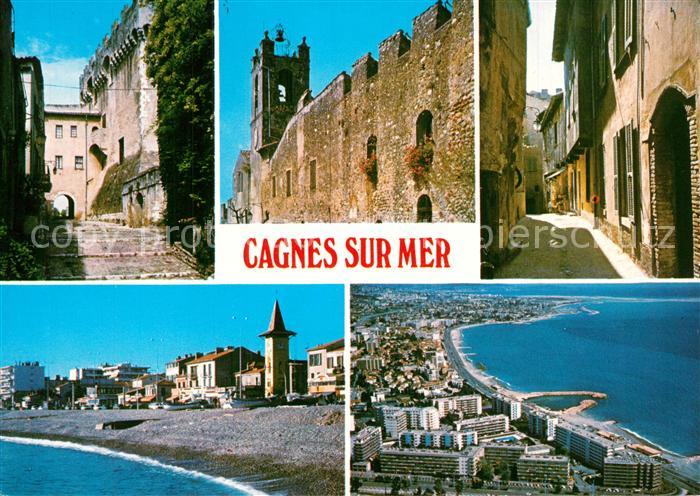 Cagnes-sur-Mer Orts und Teilansichten