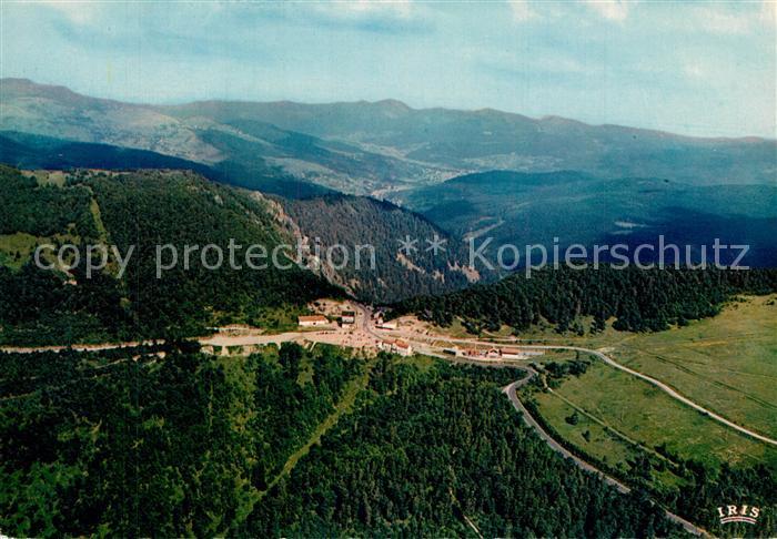 Col de la Schlucht et la Vallee de Munster Vue aerienne