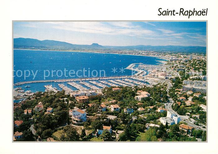 Saint-Raphael Var Vue generale aerienne