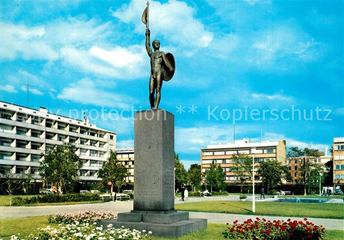Oulu Freiheitssaeule im Mannerheim Park