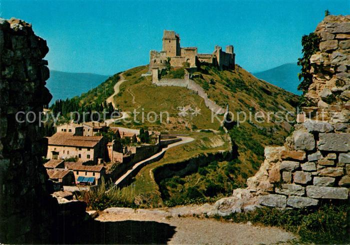 Assisi Umbria Panorama dalla Rocchiccuola
