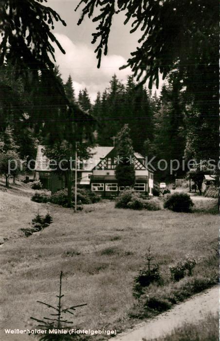 Weissenstadt Gaststaette Weissenhaider Muehle