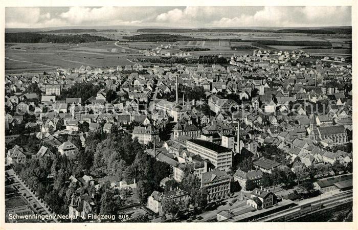 Schwenningen Neckar Fliegeraufnahme