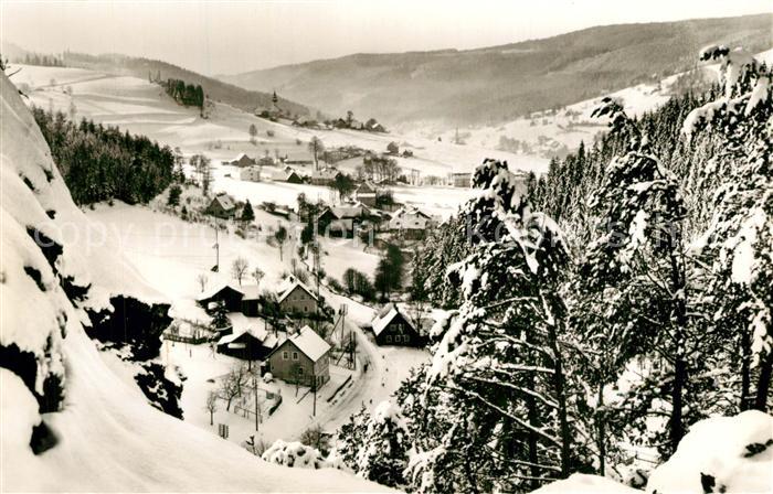 Warmensteinach Winterlandschaft