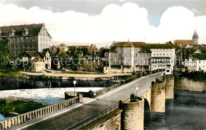 Hannoversch Muenden Werrabruecke Weltenschloss
