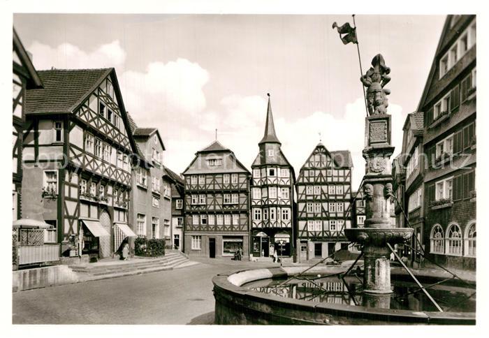 Fritzlar Markt Rolandsbrunnen