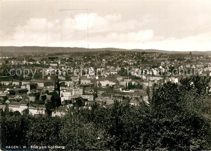 Hagen Westfalen Panorama Blick vom Goldberg