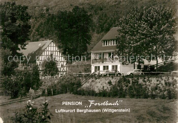 Berghausen Wittgenstein Pension Forstbach