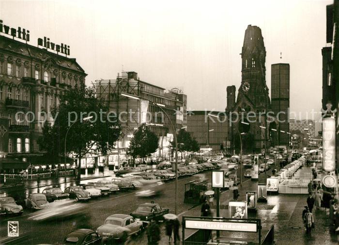 Berlin Kurfuerstendamm Olivetti