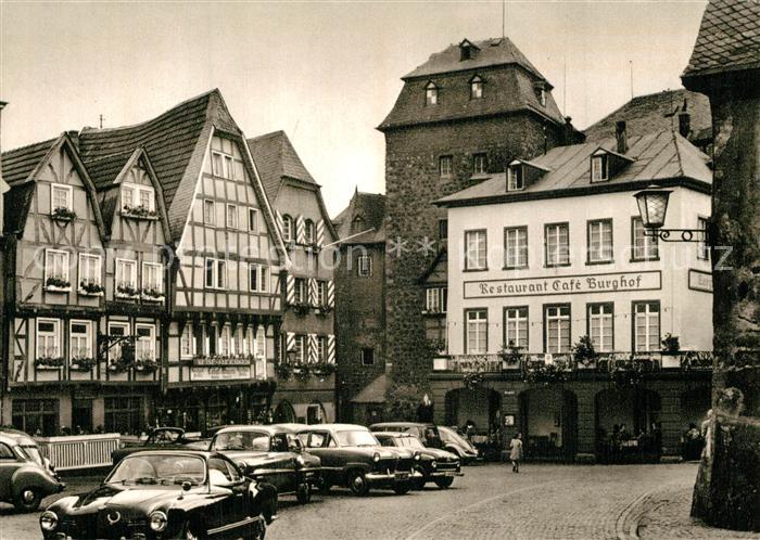 Linz Rhein Restaurant Cafe Burghof