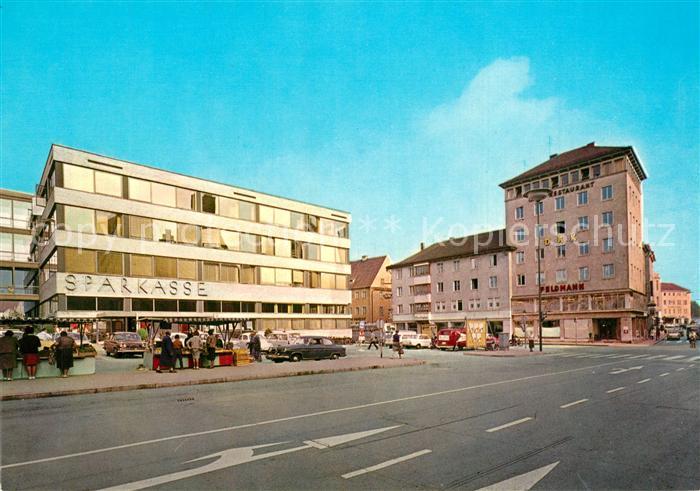 Ingolstadt Donau Rathausplatz Sparkasse Feldmann