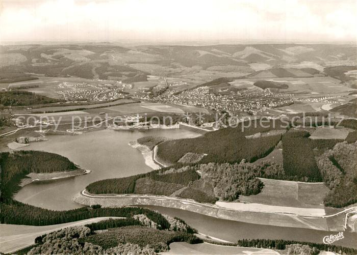 Meschede Fliegeraufnahme Hennesee