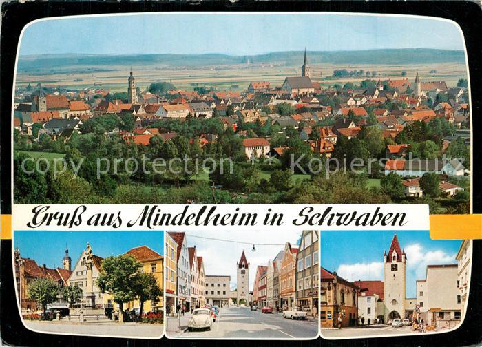 Mindelheim Panorama Stadtansichten