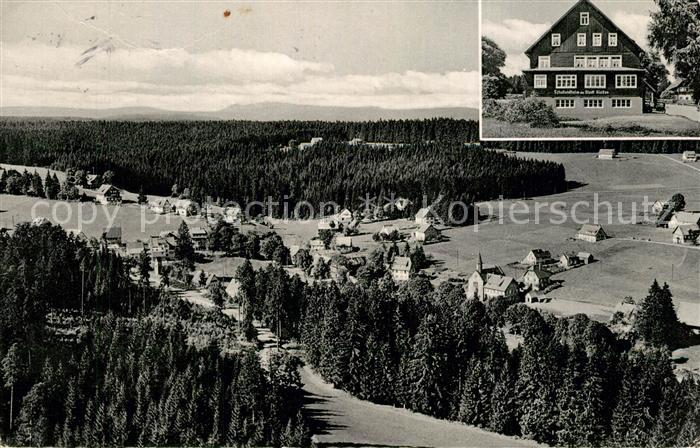 Kniebis Freudenstadt Schullandheim der Stadt Giessen im Schwarzwald Fliegeraufna