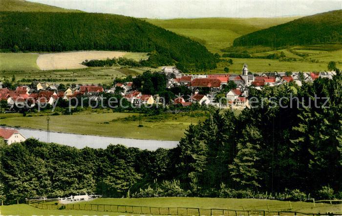 Lippoldsberg Panorama Sommerfrische
