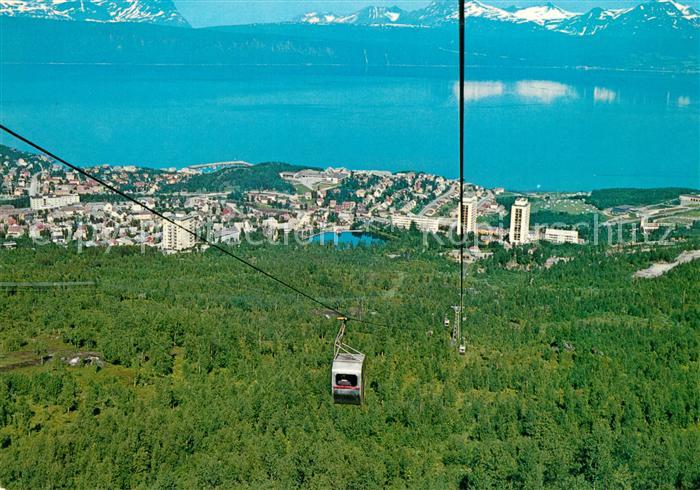 Narvik View from the mountain lift