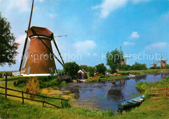 Kinderdijk Molens Windmuehlen