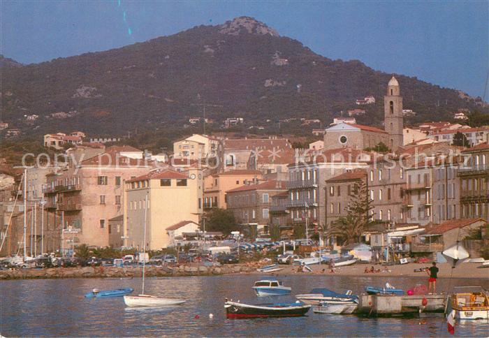 Propriano Ansicht vom Hafen aus