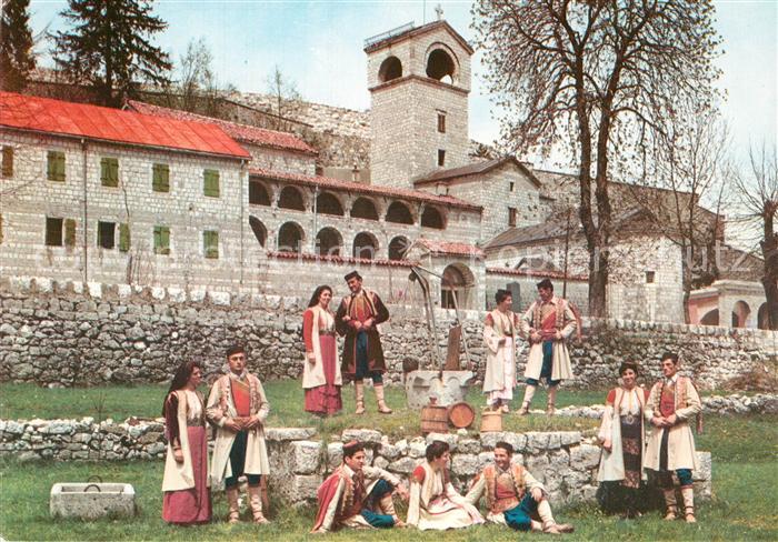 Montenegro Montenegrinische Volkstracht