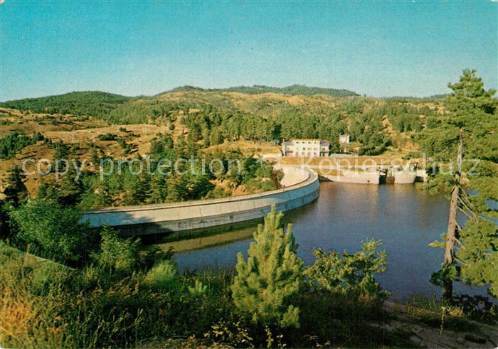 Sila Calabria Diga del Lago Cecita Staumauer