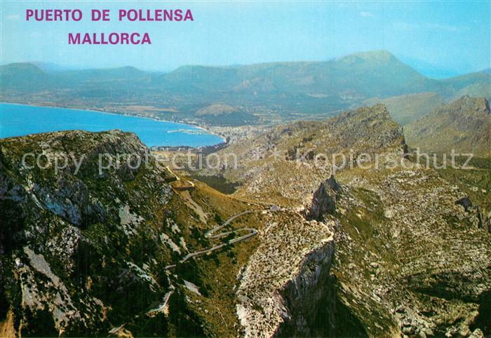 Puerto de Pollensa Fliegeraufnahme