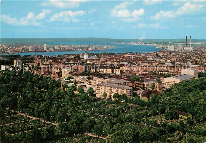 Aalborg Stadtpanorama Fliegeraufnahme