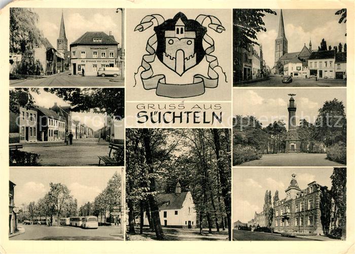 Suechteln Stadtansichten Denkmal Wappen