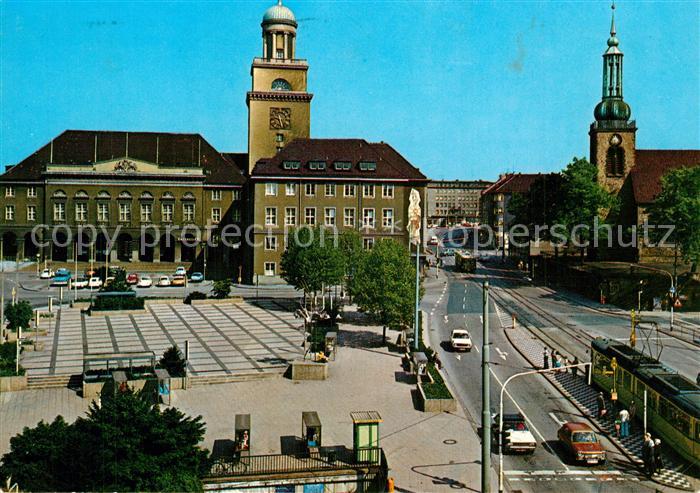 Witten Ruhr Rathausplatz Rathaus Johannis-Kirche