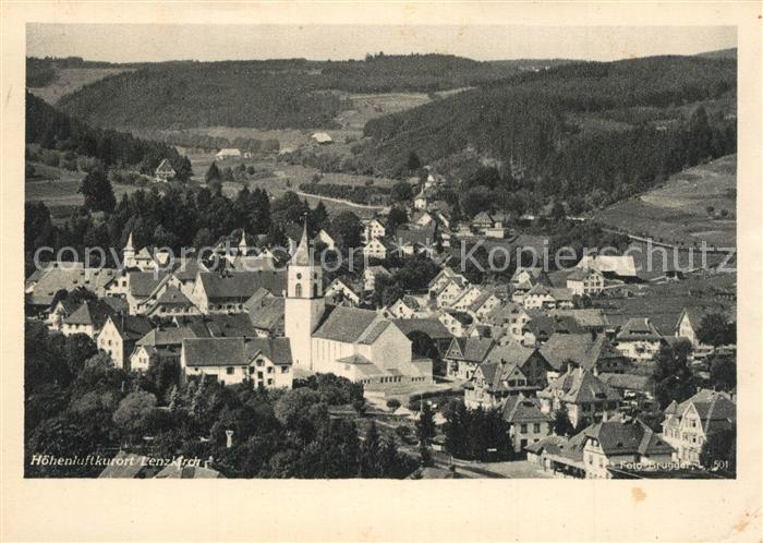 Lenzkirch Panorama Hoehenluftkurort im Schwarzwald