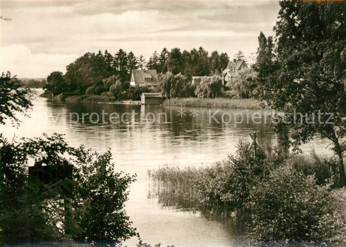 Zechlinerhuette Uferpartie am Schlabornsee