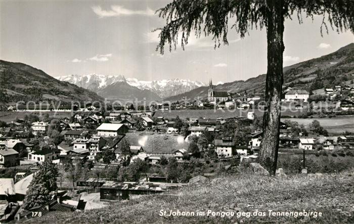 St Johann Pongau gegen Tennengebirge