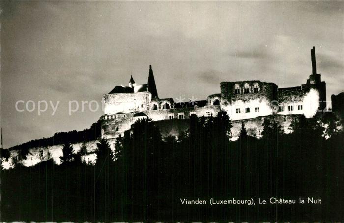 Vianden Chateau la Nuit