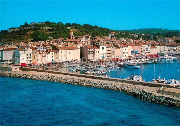 St-Tropez 83 Var Fliegeraufnahme Hafen