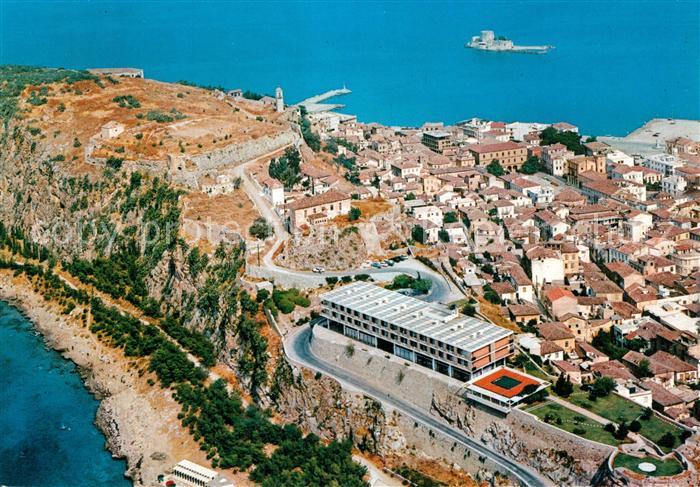 Nauplia Nauplion Fliegeraufnahme