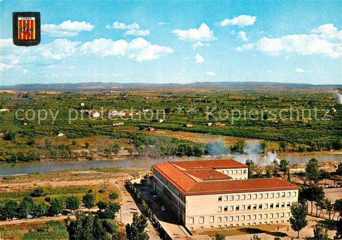 Lleida Institut Riu Segre i Horta Fliegeraufnahme