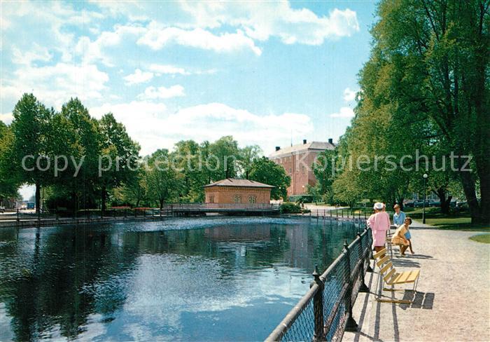 V?steras Stadsparken med Slottet