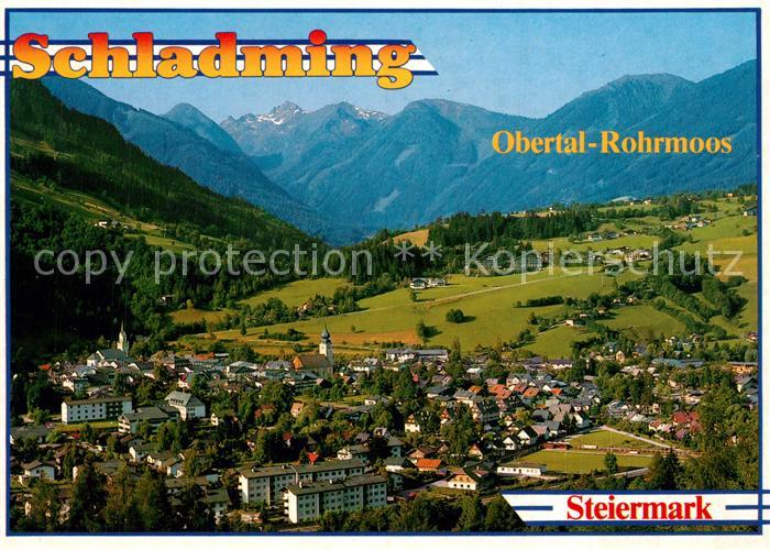 Schladming Obersteiermark Fliegeraufnahme Obertal-Rohrmoos Ennstal