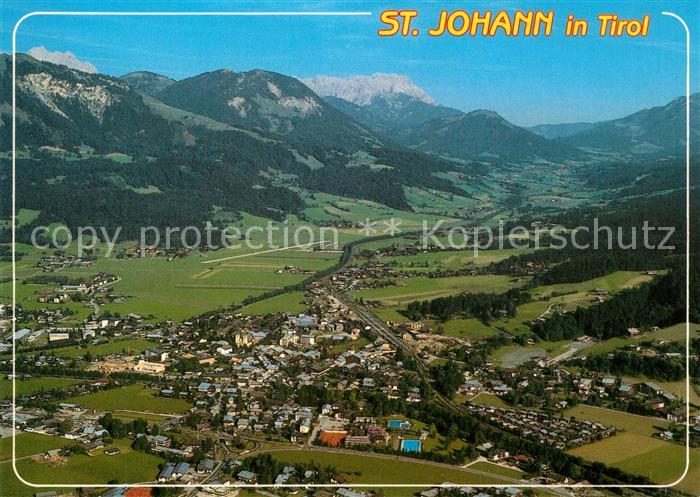 St Johann Tirol Fliegeraufnahme
