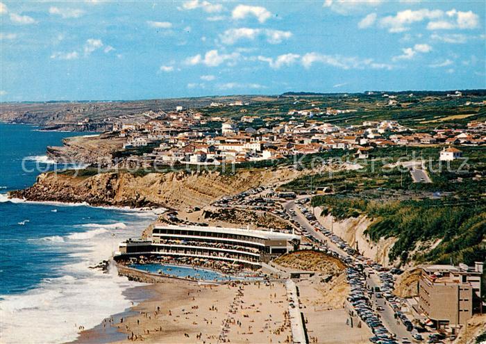 Praia-Grande Fliegeraufnahme mit Strand und Schwimmbad