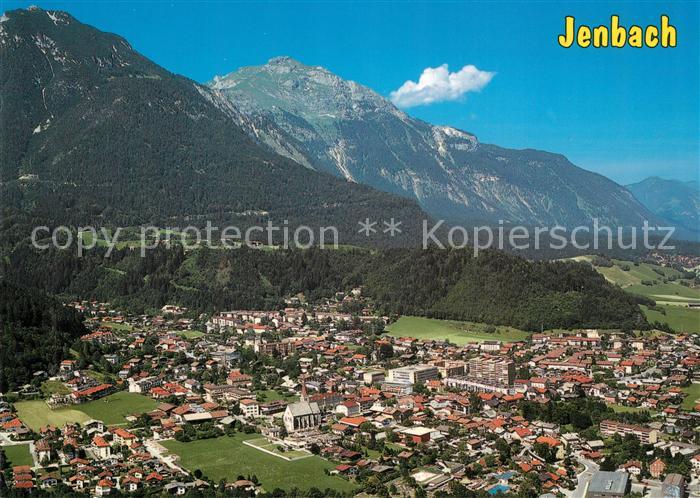 Jenbach Tirol Fliegeraufnahme