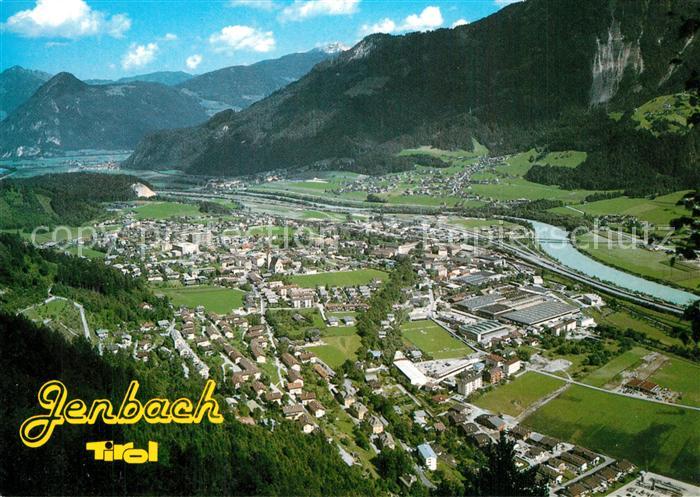 Jenbach Tirol Fliegeraufnahme